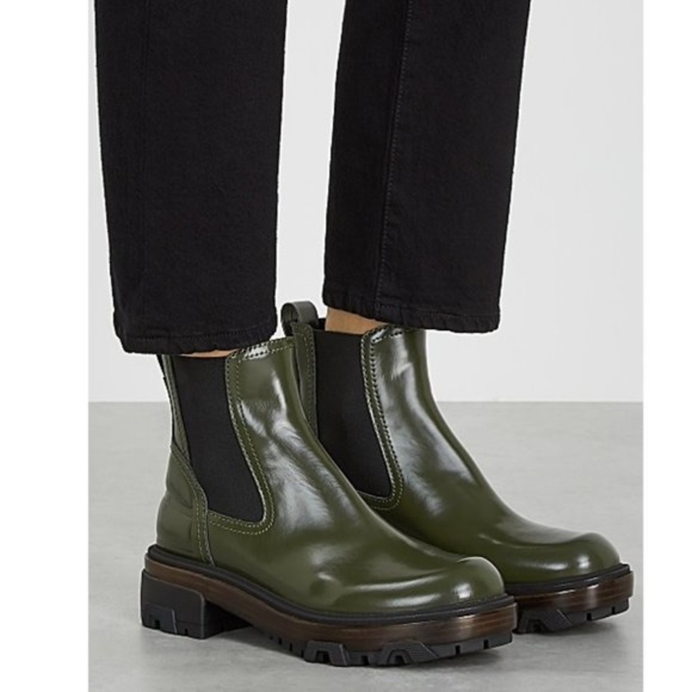 BNIB Rag & Bone Shaye Boots Green size 41